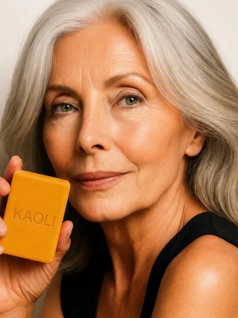 KAOLI Turmeric Brightening Soap Cleanser Bar